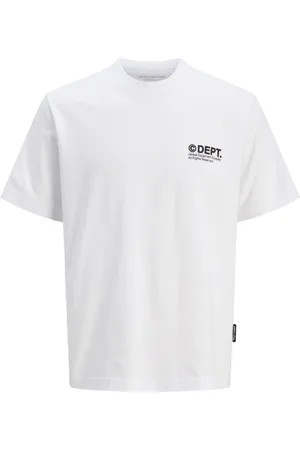 JACK & JONES T-shirt manica corta con stampe in cotone