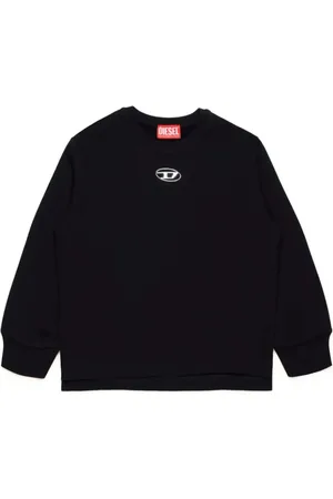 Diesel Felpa girocollo con logo iconico