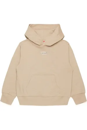 Diesel Felpa Smacshoodod con cappuccio e mini logo