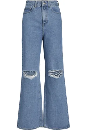JJXX Jeans Tokyo vita alta con gamba larga lavaggio medio