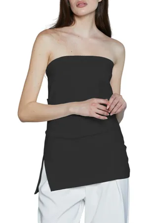Relish Top a fascia Cosimo con pieghe