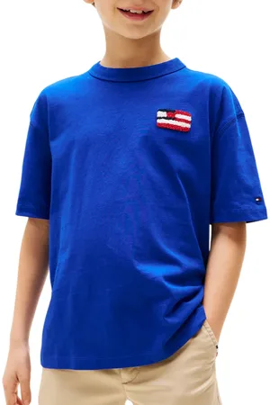 Tommy Hilfiger T-shirt maniche corte con bandierina iconica