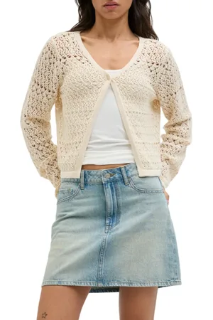 JJXX Cardigan in maglia traforata