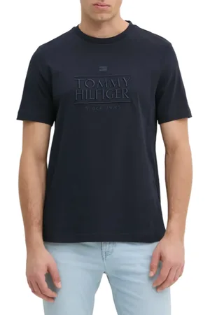 Tommy Hilfiger T-shirt maniche corte con logo ricamato
