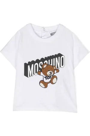 Moschino T-shirt a maniche corte con orsetto Toy