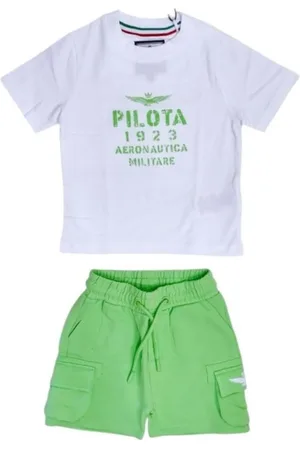 Aeronautica Militare Completo T-shirt e bermuda bianco