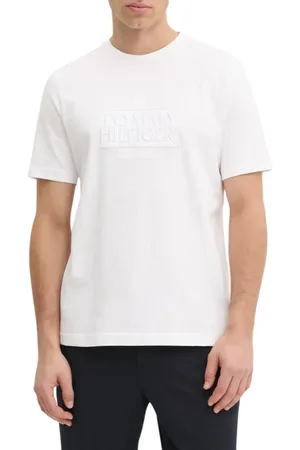 Tommy Hilfiger T-shirt maniche corte con logo ricamato