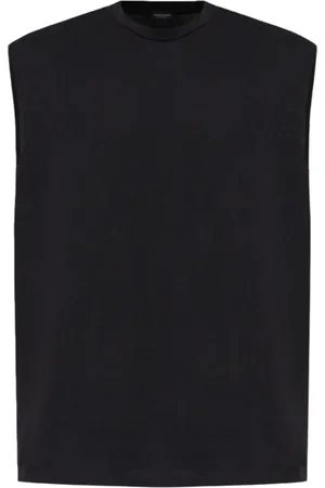Dsquared2 T-shirt smanicata in cotone stretch