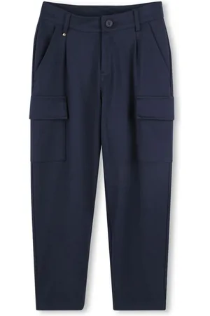 HUGO BOSS Pantaloni cargo in misto viscosa