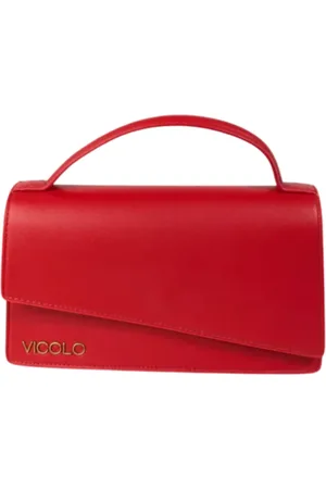 VICOLO Borsa a mano in ecopelle con tracolla