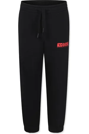 Diesel Pantaloni joggers in felpa con logo