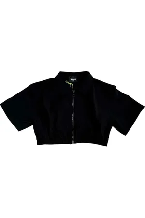 DISCLAIMER Camicia crop con zip