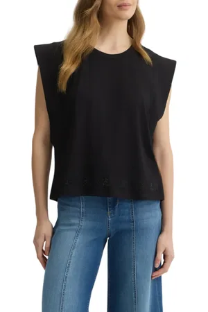 Liu Jo T-shirt maniche corte in cotone con logo strass