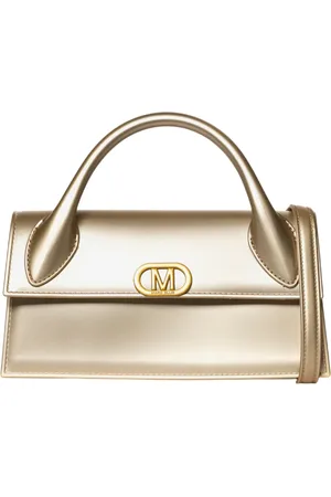 MARC ELLIS Borsa Flat Arrow in gomma oro