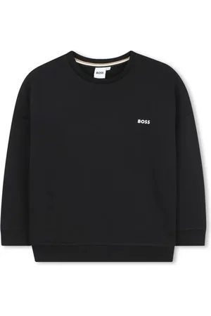 HUGO BOSS Felpa girocollo con mini logo