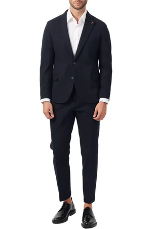 MULISH Completo giacca monopetto e pantaloni con motivo puntinato