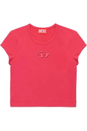 Diesel T-shirt manica corta Tangie con logo cut out