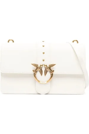 Pinko Borsa a tracolla Love Bag One Classic in pelle oro