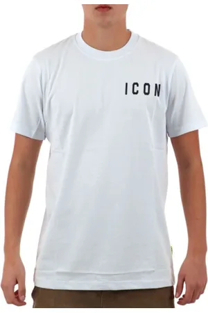 Icon Brand T-shirt maniche corte con logo in cotone
