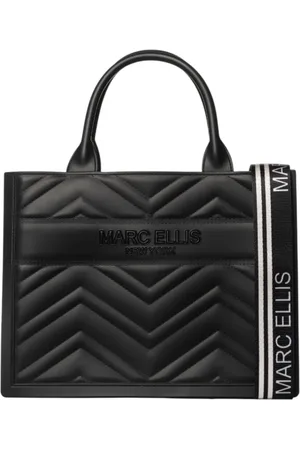 MARC ELLIS Borsa a mano Flat Buby Wave M in gomma trapuntata