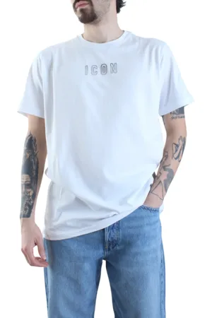 Icon Brand T-shirt maniche corte con logo laminato