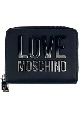 Moschino Love Moschino portafogli in ecopelle con logo degradè