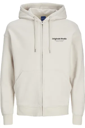 JACK & JONES Felpa con zip e cappuccio