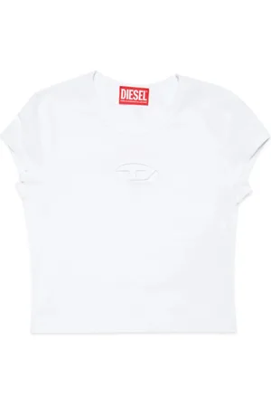 Diesel T-shirt manica corta Tangie con logo cut out