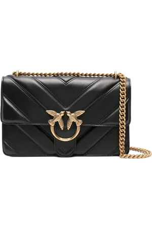 Pinko Borsa Love Bag One Classic Light in pelle chevron