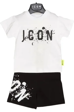 Icon Brand Completo T-shirt e bermuda bianco