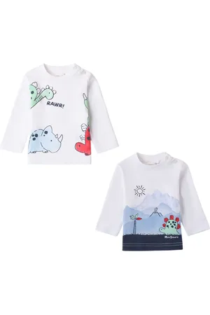iDo(Dodipetto) Set 2 T-shirt manica lunga con stampa