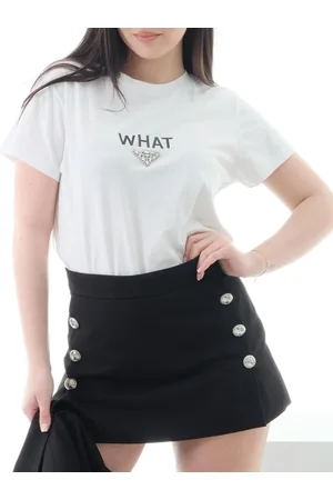 VICOLO T-shirt maniche corte con stampa What