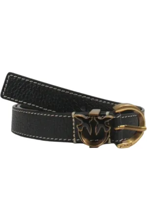 Pinko Cintura Tamboril in pelle martellata h2,5