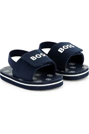 HUGO BOSS Sandali neonato con velcro