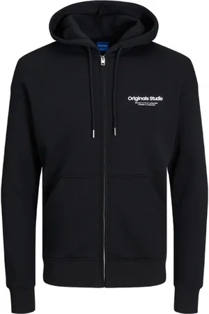 JACK & JONES Felpa con zip e cappuccio