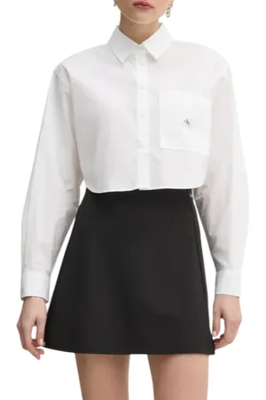 Calvin Klein Camicia crop manica lunga