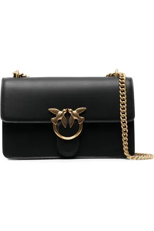 Pinko Borsa Love Bag Classic One Simply in pelle oro