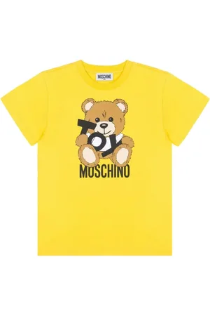 Moschino T-shirt manica corta con stampa orsetto Toy