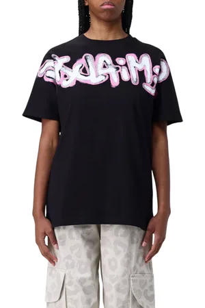 DISCLAIMER T-shirt manica corta con maxi logo
