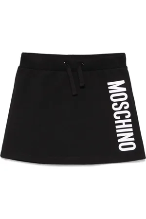 Moschino Gonna corta con maxi logo