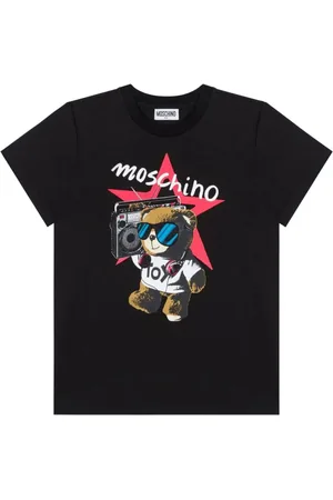 Moschino T-shirt maniche corte con stampa orsetto Toy