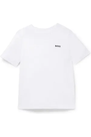 HUGO BOSS T-shirt maniche corte in jersey con logo