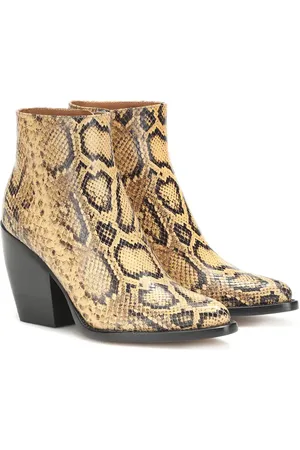 Chloé Chloé Stivaletti Rylee in pelle stampata