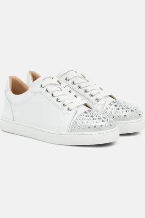 Christian Louboutin Sneakers Vieira Spikes Krystal in nappa