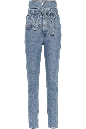 The Attico Jeans paperbag a vita alta
