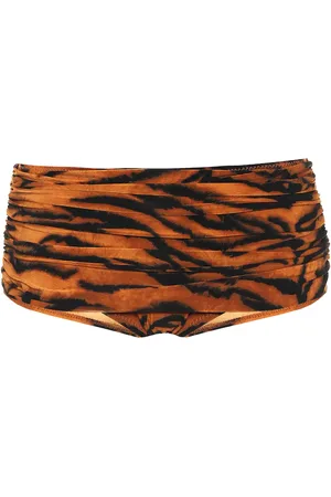 Norma Kamali Slip bikini Bill a stampa tigre