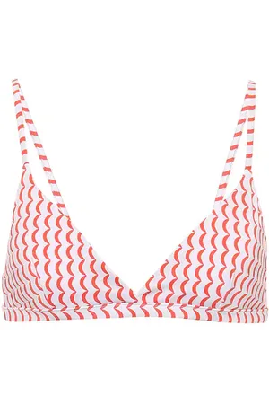 ASCENO Top bikini Genoa a stampa