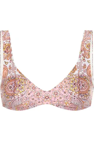 ZIMMERMANN Top bikini a stampa