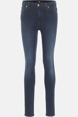 7 for all Mankind Jeans skinny a vita alta
