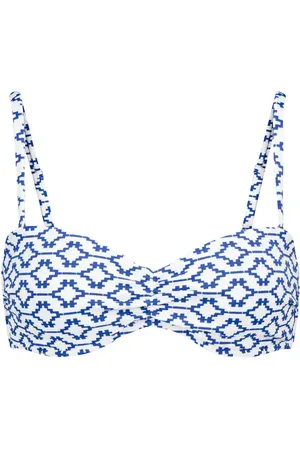 Heidi Klein Top bikini Mykonos con stampa